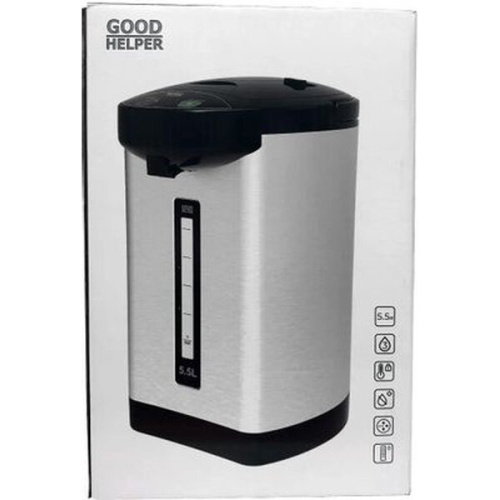 Термопот GOODHELPER TP55A03 серебристый и черный