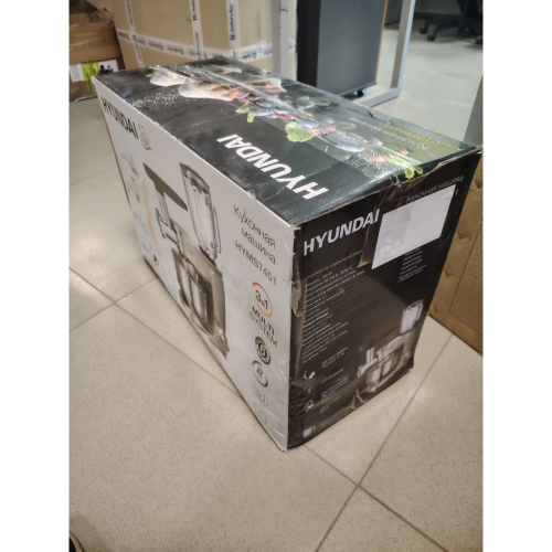 УЦ Планетарный миксер Hyundai HYM-S7451 золотистый (плохая упаковка, б/у, нет документации, пересборка оборудования)