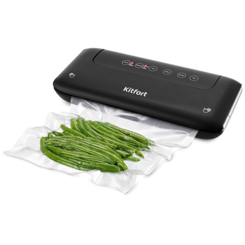 Вакуумный упаковщик Kitfort KT-1508 черный