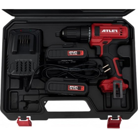 Дрель-шуруповерт ATLET CDT218D8 2АКБ+ЗУ
