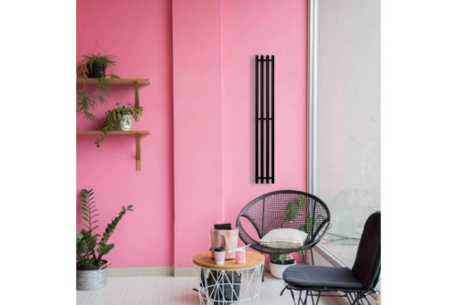 Электрический полотенцесушитель Primoclima Sol R C E Black 150*12 3