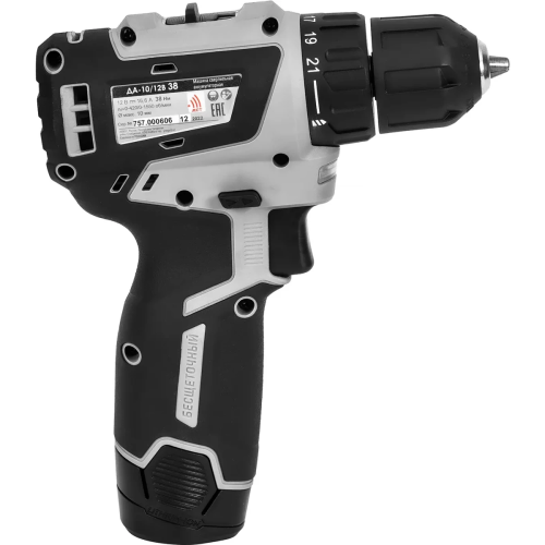 Дрель-шуруповерт Интерскол ДА-10/12В 38 (757.3.2.46)