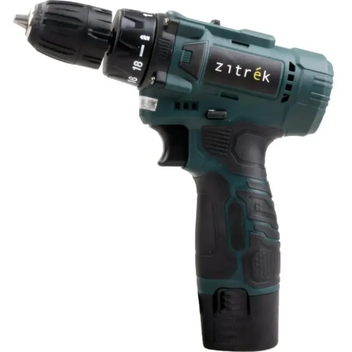Дрель-шуруповерт Zitrek Green 12V Max (085-1016) аккум. патрон быстрозажимной