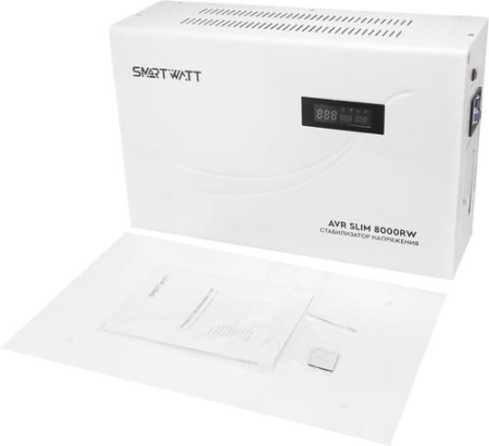 Стабилизатор напряжения SMARTWATT AVR SLIM 8000RW