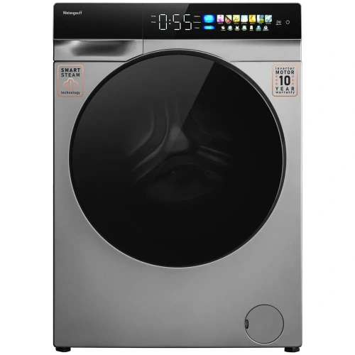 Стиральная машина Weissgauff WM 998 Full Touch DC Inverter Steam Silver