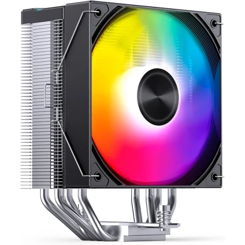 Кулер JONSBO CA40 Black LGA1851/1700/1200/115X/AM5/AM4 (TDP 225W, PWM, 120mm ARGB LED Fan, 4 тепловые трубки, 4-pin) Retail