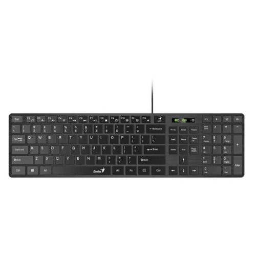 Комплект клавиатура+мышь Genius SlimStar C126 (31330007402) проводной black
