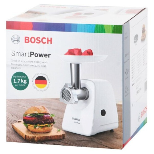 Мясорубка Bosch Smart Power MFW2500W серебристый