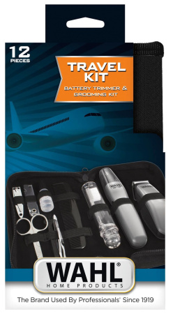 Триммер Wahl Travel Kit серебристый 9962-1816