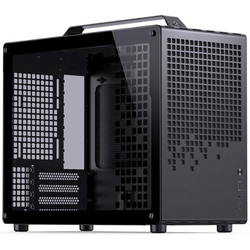 Корпус JONSBO Jonsplus Z20 Black без БП MATX БП, боковая панель из закаленного стекла, mini-ITX, micro-ATX, черный