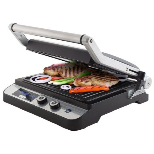 Электрогриль Kitfort КТ-1636 серебристый