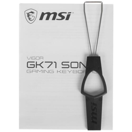 Клавиатура проводная MSI Vigor GK71 SONIC
