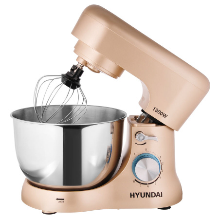 Миксер планетарный Hyundai HYM-S5551 бежевый