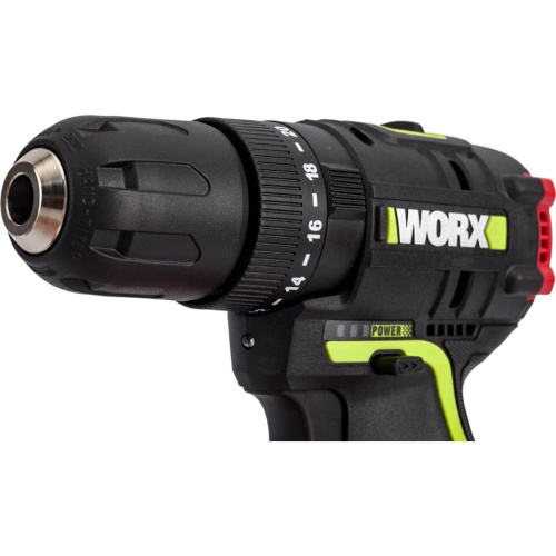 Дрель-шуруповерт WORX WU131X Professional 12В, 40Нм, 2Ач х2, ЗУ, сумка