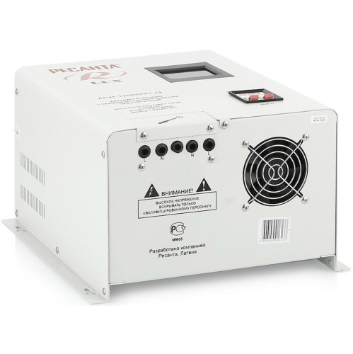 Стабилизатор напряжения Ресанта Lux АСН-12000Н/1-Ц серый