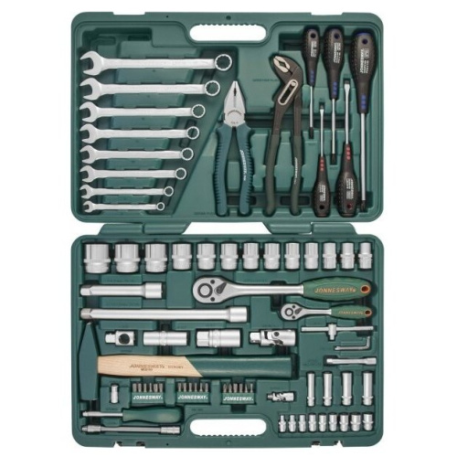 Набор инструментов Jonnesway S04H52477S 77 предметов кейс