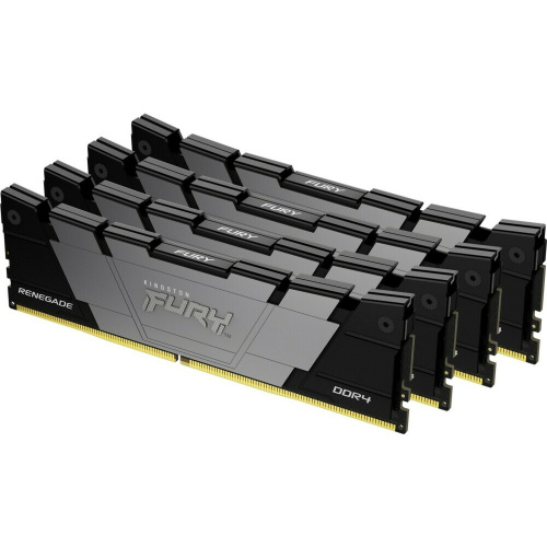 ОЗУ Kingston Fury Renegade Black KF436C16RB2K4/32 32GB 3600MHz DDR4 CL16 DIMM (Kit of 4)