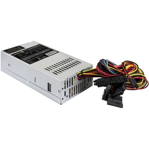Блок питания ExeGate F450AS (EX292234RUS) 450W Flex ATX, for ITX case, APFC, (80 Plus), 4cm fan, 24pin, 4+4pin, 3xSATA, 2xIDE
