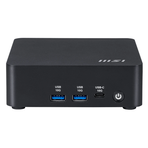 Неттоп MSI Cubi Nuc AI 1UMG-064XRU (9S6-B20911-065) Intel Core Ultra 7 155H, DDR5 16ГБ, 1ТБ(SSD), Intel Graphics, CR, без ОС, черный