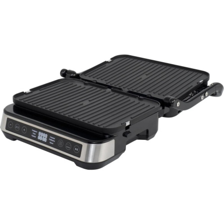 Электрогриль Hyundai HYG-5020 серебристый/черный