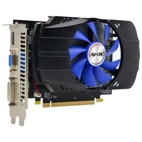 Видеокарта AFOX Radeon R7 350 (AFR7350-2048D5H4-V3) Single Fan 2GB GDDR5 128bit VGA DVI HDMI RTL