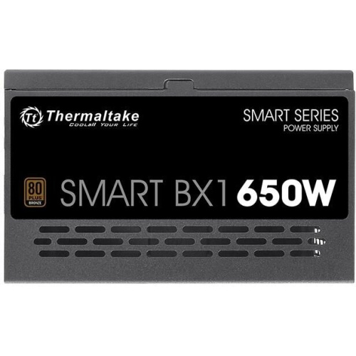 Блок питания Thermaltake Smart BX1 SE (PS-SPD-0650NNSAB-1) ATX 650W 80+ bronze (20+4pin) APFC 120mm fan color LED 6xSATA RTL