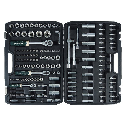 Набор инструмента RockForce RF-41723-5 1*4",3*8",1*2" "DR 6-гранный 4-32мм 172 предмета