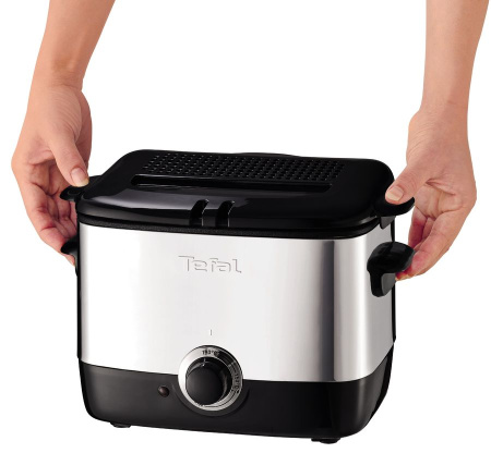 Фритюрница Tefal FF220015 серебристый/черный
