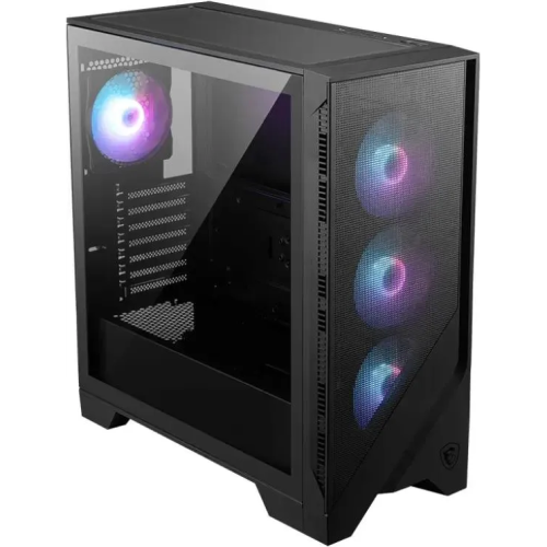 Корпус MSI MAG Forge 321R Airflow (306-7G23R22-HH9) черный без БП ATX 4x120mm 2xUSB3.0 1xUSB3.1 audio bott PSU