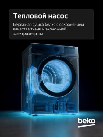 Сушильная машина Beko B3T47239A серый