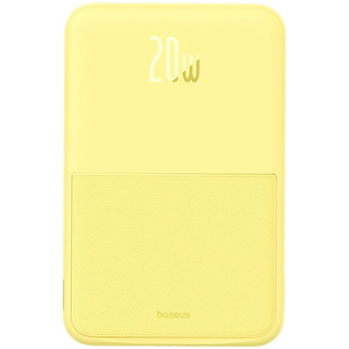 Портативное зарядное устройство Baseus P10064101Y23-00 MagPro Lemon Yellow
