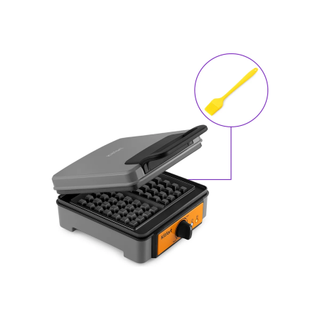 Вафельница KitFort КТ-1694 серый