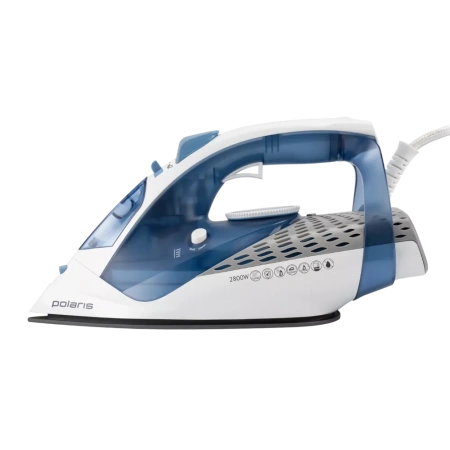 Утюг Polaris PIR 2860AK белый/синий