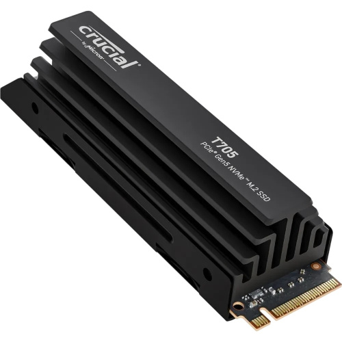 SSD Crucial T705 (CT1000T705SSD5) 1TB PCIe Gen5 NVMe M.2 with heatsink