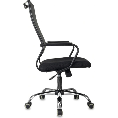 Кресло Бюрократ CH Balance SL черный Elastic-102 сетка/ткань крестов. металл хром