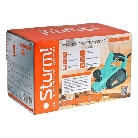 Рубанок Sturm! P1085 800Вт