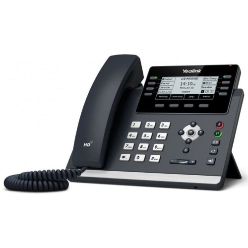 Телефон SIP Yealink SIP-T43U черный