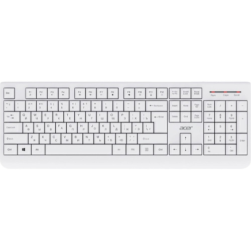 Клавиатура + мышь Acer OCC401 (ZL.ACCCC.017) белый