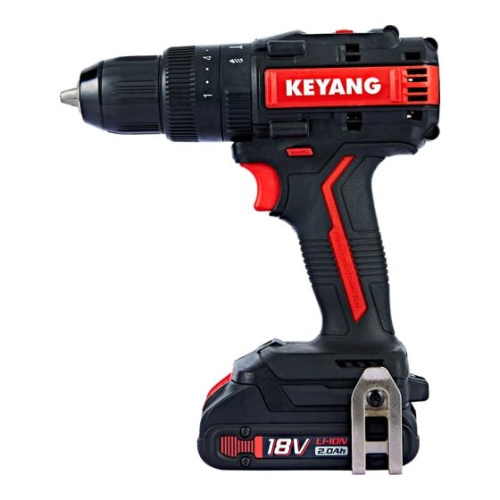 Дрель-шуруповерт KEYANG DM18BL-W (Set) ударная 2 АКБ + ЗУ
