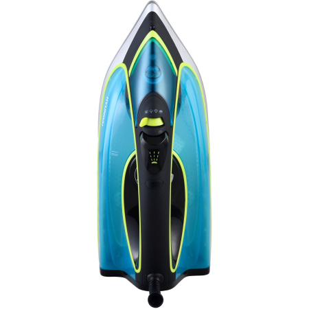 Утюг Hyundai H-SI01450 голубой/желтый