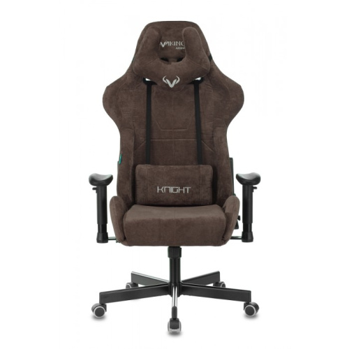 Кресло игровое Бюрократ Viking Knight LT10 Fabric коричневый крестовина металл