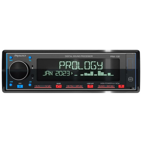 Автомагнитола Prology PRM-100 (PRPRM100) 1Din 4x140Вт