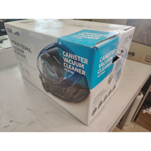 УЦ Пылесос SAMSUNG VC18M3140VN (плохая упаковка, регулировка механизма сматывания)