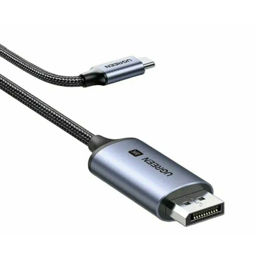 Кабель UGREEN CM556 (25839) USB-C to DisplayPort 8K Cable 3m Gray