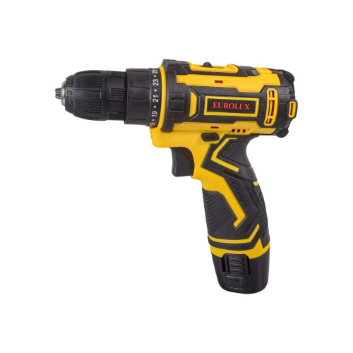 Дрель-шуруповерт Eurolux ДА-12/2-1Li (72/14/68)