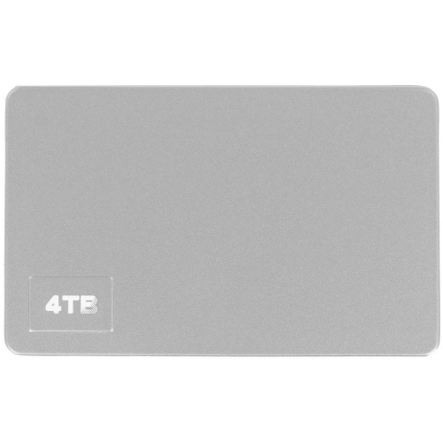 Внешний HDD Mirex Legion Silverace 4TB серебристый (13630-UHDLES40)