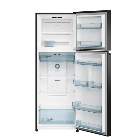 Холодильник Hitachi HRTN6443SUCS черный инвертер