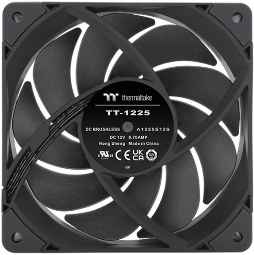 Вентилятор Thermaltake Toughfan 12 Pro (CL-F139-PL12BL-A) 120х120x25 черный 4-pin 22.6дБ Ret