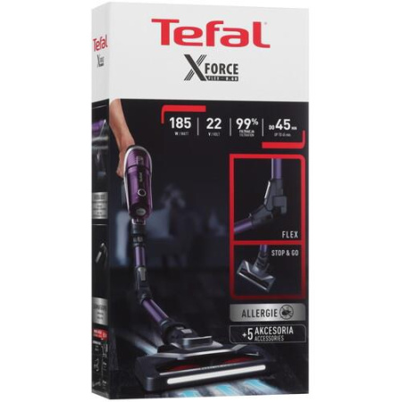 Пылесос  вертикальный  Tefal TY9639WO  фиолетовый