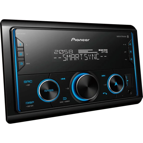 Автомагнитола Pioneer MVH-S425BT 2DIN 4x50Вт ПДУ RDS